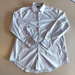 Van Heusen Button-Up Shirt Mens Large 32/33 16-16.5 Slim Fit